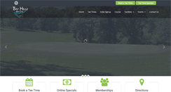 Desktop Screenshot of bayhillsgolfclub.com