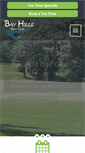 Mobile Screenshot of bayhillsgolfclub.com